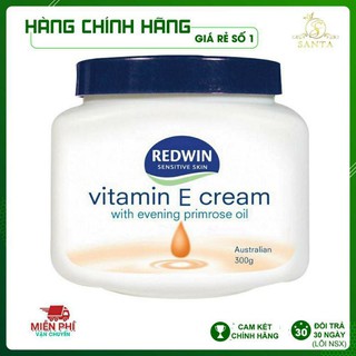 kem dưỡng ẩm Vitamin E Redwin Úc