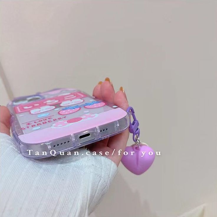 Ốp Điện Thoại Mềm Hình Thỏ Và Quả Dâu Tây Cho iphone 13 11 8 plus 13 12 11 pro max Xr Xs X 7 8 plus