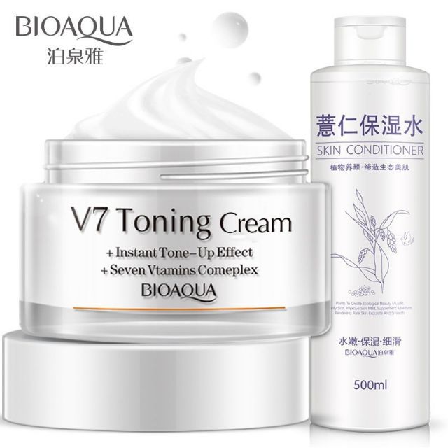 [RẺ VÔ ĐỊCH]Kem Dưỡng Trắng Da V7 Toning Light Bioaqua