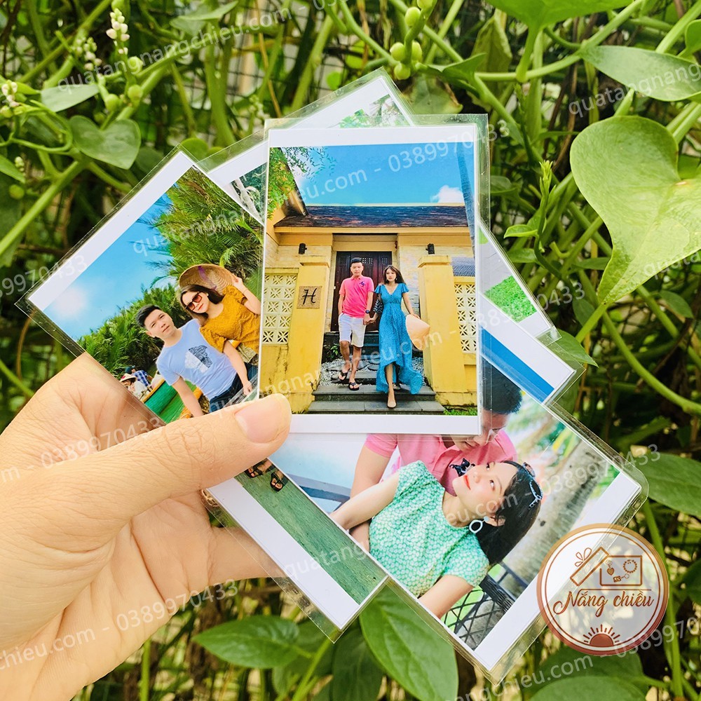 In ảnh 6x9  giá 2k/tấm ép plastic tràn viền