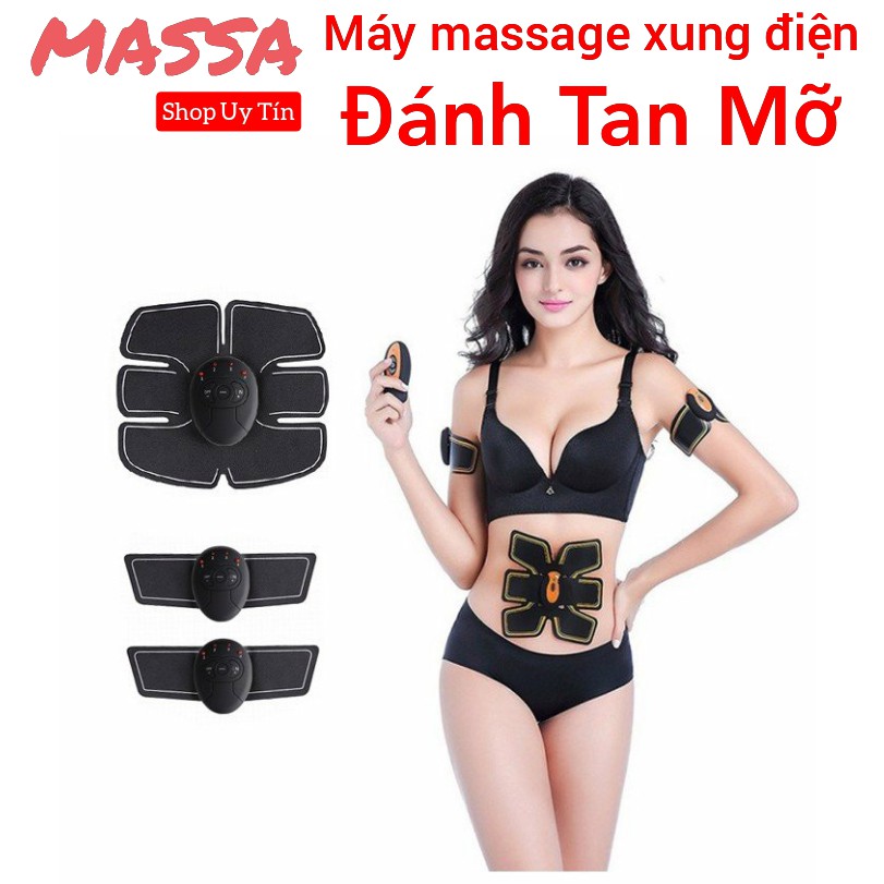 - Máy Massage Xoa Bóp Xung Điện Tạo Cơ 6 Múi Cho Thân Hình Quyến Rũ