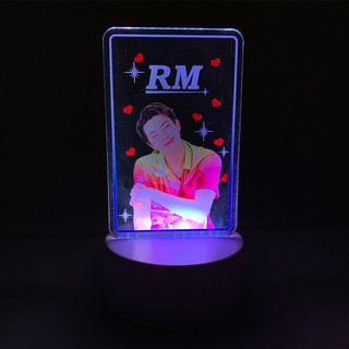 Đèn ngủ BTS và BTS chibi hình pop up store chibi