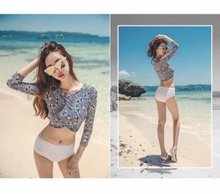 Đồ bơi 2 mảnh tay lỡ