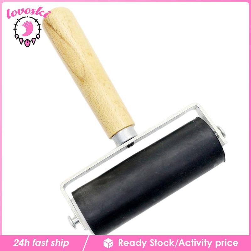 [Lovoski] Dụng Cụ Con Lăn Sơn Cao Su In Ấn Mực