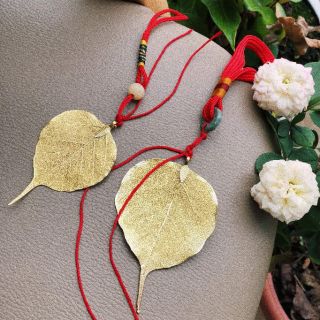 Lá Bồ Đề dát vàng - Ấn Độ - Lá nhỏ