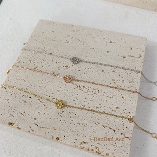 Lắc tay titan mặt tròn nhỏ nhám