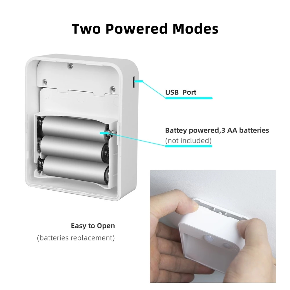 Đèn LED mini gắn tường cảm biến chuyển động tiện lợi