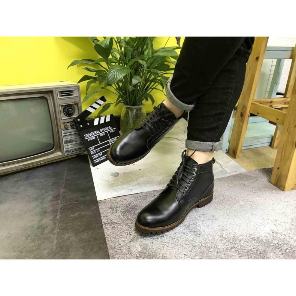 ⚡Free Ship⚡Dr martens Giày da nam Đốc Phượt G2 36 -⚡Free Ship⚡  Tăng chiều cao 6cm - Da Bò Nguyên Tấm * new ' ◦