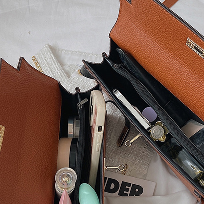 Túi Xách Tay Hình Vuông Cỡ Nhỏ Phong Cách Cổ Điển Thời Trang Cho Nữ