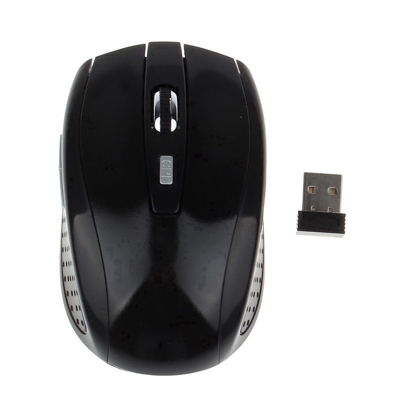 USB Optical Wireless Mouse 2.4GHz 400-1600CPI
