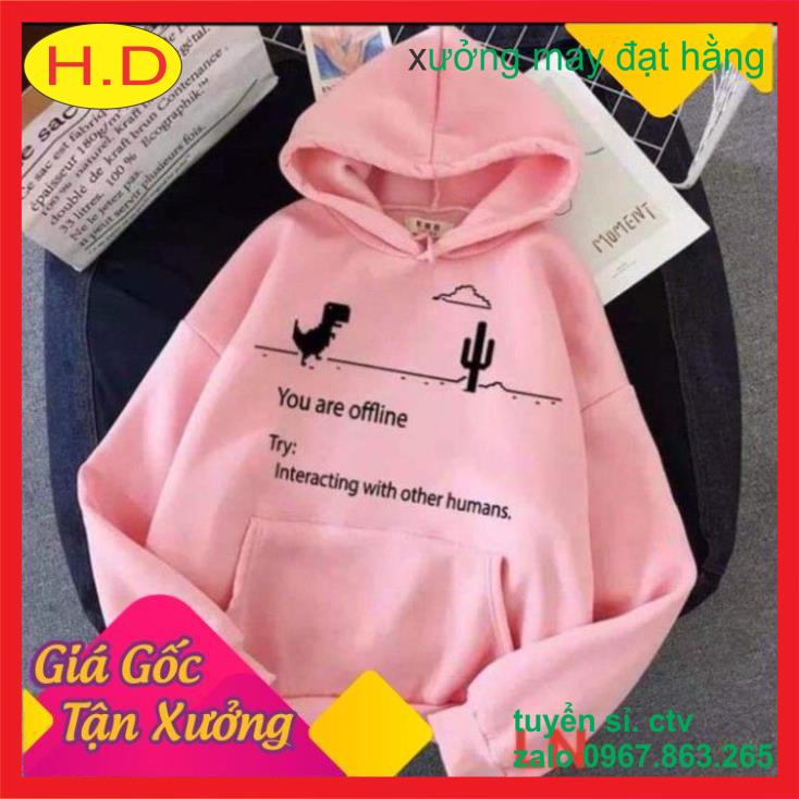 áo hoodie nỉ bông khủng long chạy🦋áo hodi nỉ thời trang thu đông nam nữ, cặp đôi🦋form thụng unisex freesize ulzzang 🦋 | BigBuy360 - bigbuy360.vn