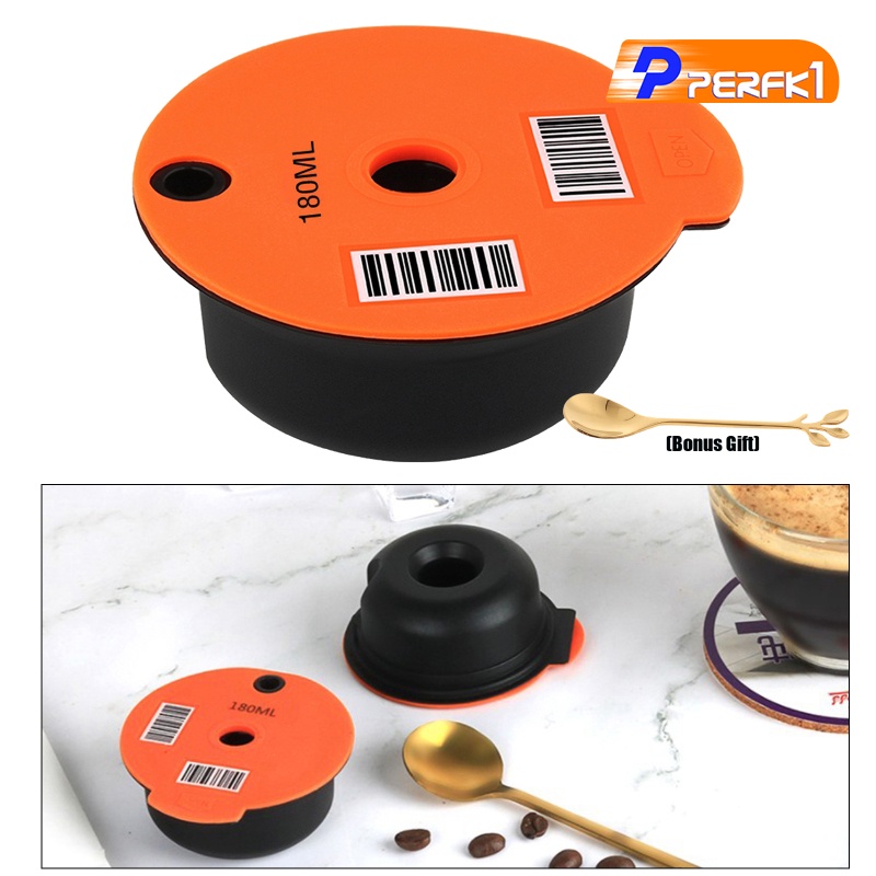 Hot-PP Coffee Capsule Pod with Slicone Lid for Bosch 60ml