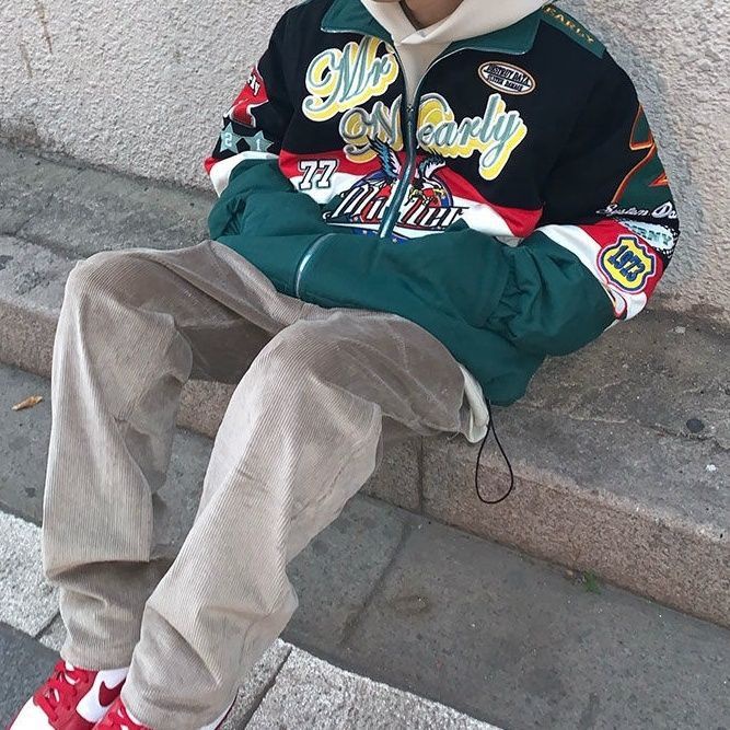 Áo Khoác Bóng Chày Thêu Họa Tiết Phong Cách Retro Mỹ Thời Trang Xuân Thu 2022 Mới