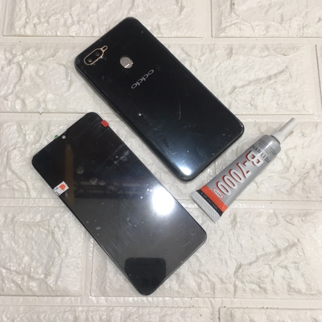 Combo Bộ Vỏ + Màn Hình Oppo A5s Zin Hàng Cao Cấp Tặng 1 Tuýp Keo