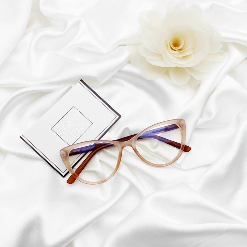 GỌNG KÍNH CẬN MẮT MÈO NHỰA CAO CẤP 8013 - Gọng Mắt Mèo HotTrend 2023 Mắt Kính NamPhongEyewear