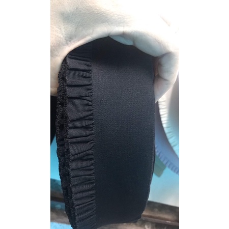 Thun bèo 1 biên, bảng rộng 6cm, thun mềm mịn, hợp thời trang, dùng may lưng đầm, váy...9