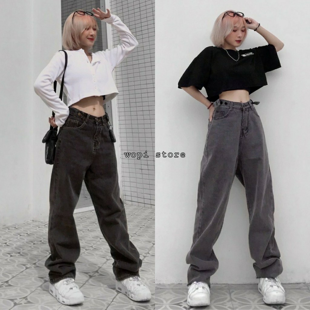 Quần Jean Đen SIMPLE JEAN BLACK PANTS Unisex ( 2 MẪU )