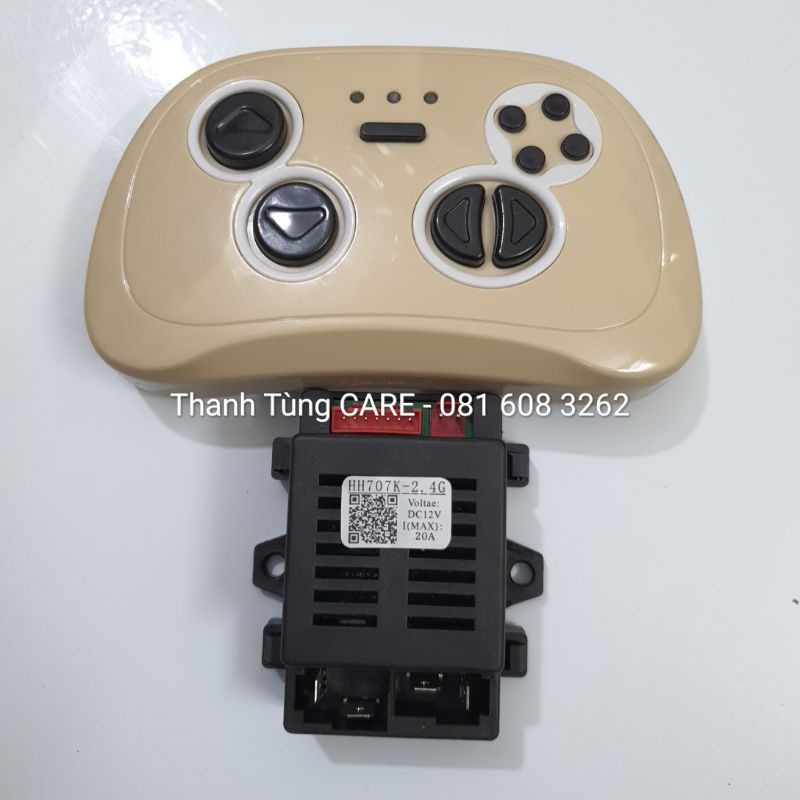 Bo Mạch Ô Tô Điện Trẻ Em HH 707K 12V, 7 chân tín hiệu chính hãng HongHui