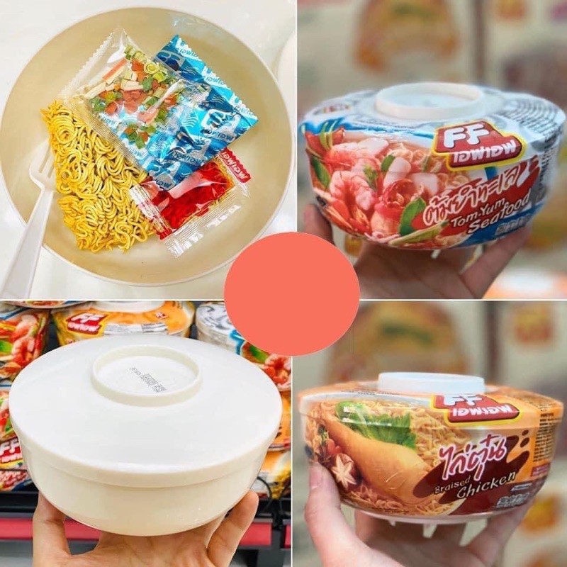 MÌ TÔM YUM THÁI LAN 1 LỐC 6 TÔ MÌ