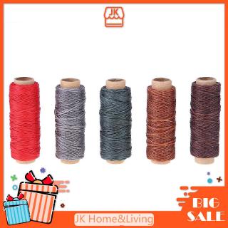 Cuộn chỉ sáp 150D 50m dành cho khâu da thủ công DIY tiện lợi

