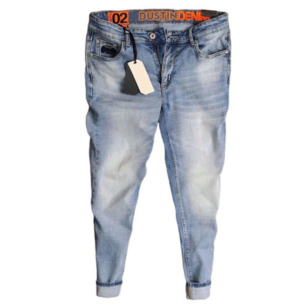 Quần jean nam xanh mẫu mới chất jean co dãn King168 jean nam cao câp D411 | BigBuy360 - bigbuy360.vn