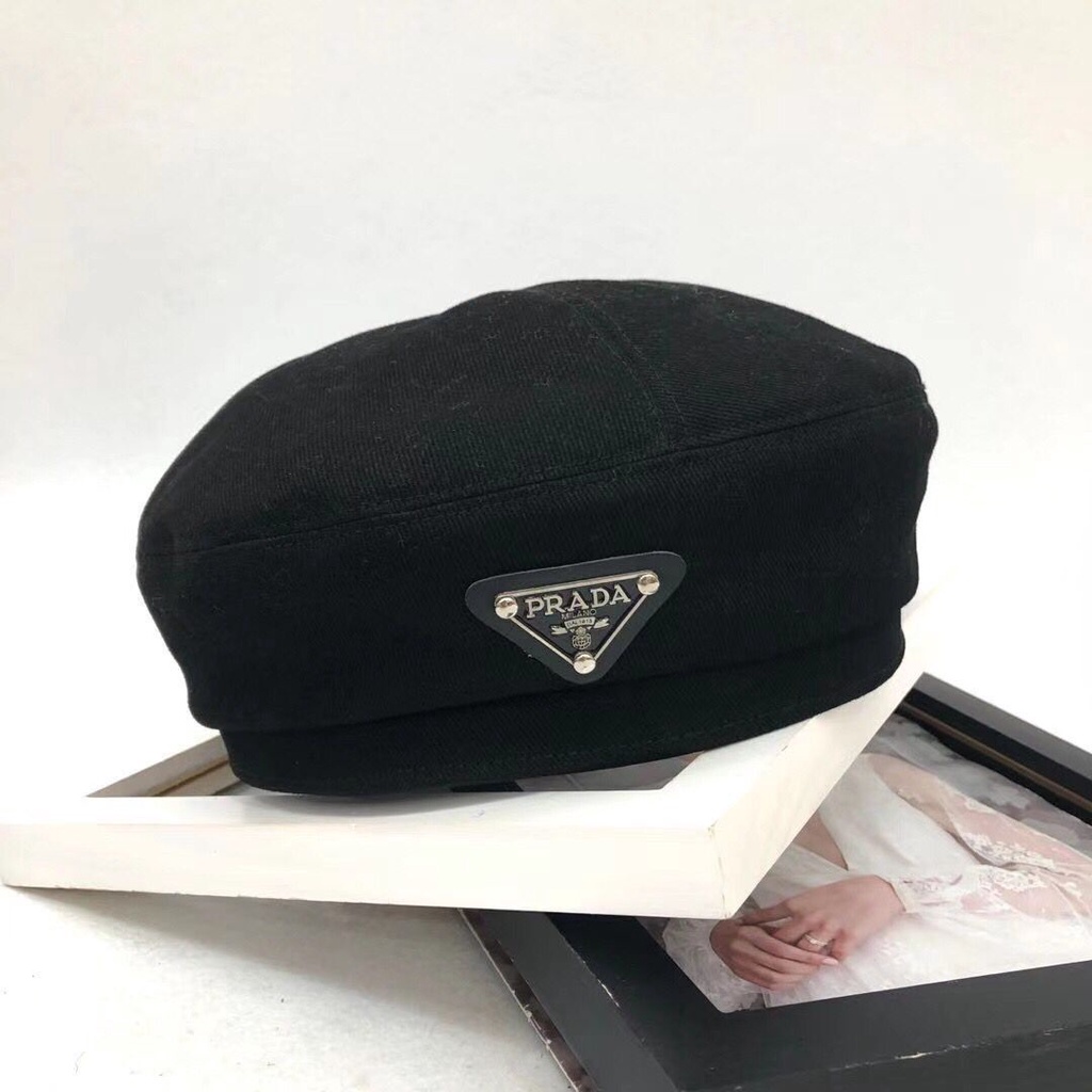 Nón Beret Prada Thời Trang Retro Trẻ Trung Cho Nữ