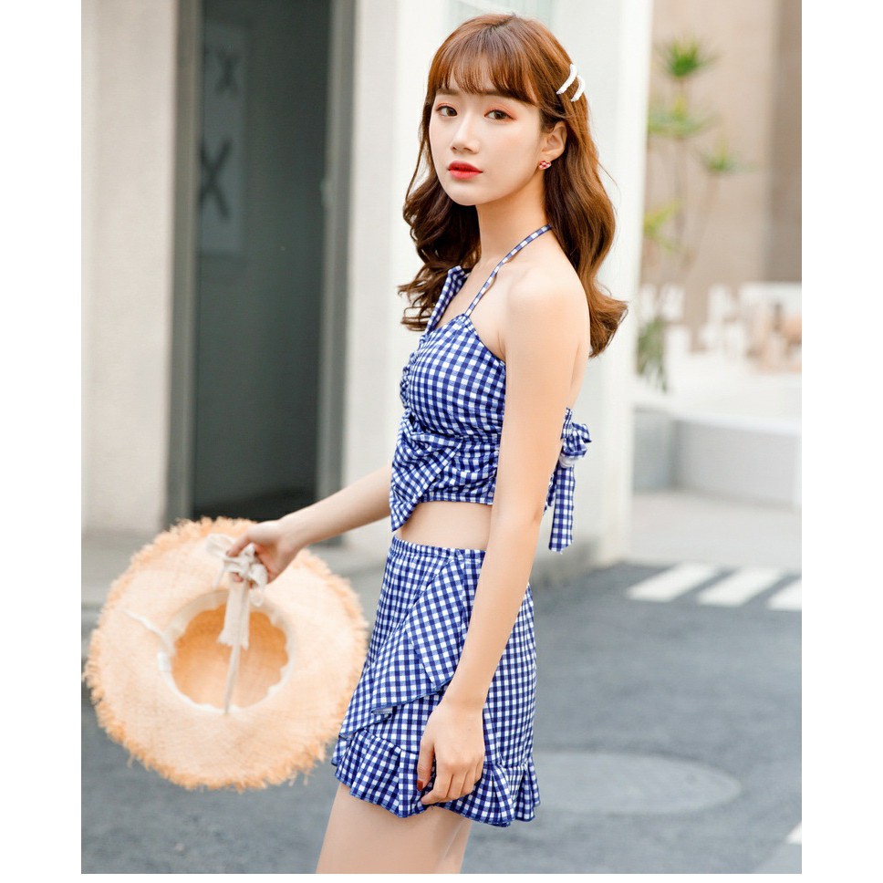 Bikini Bộ Bơi kẻ Caro | BigBuy360 - bigbuy360.vn