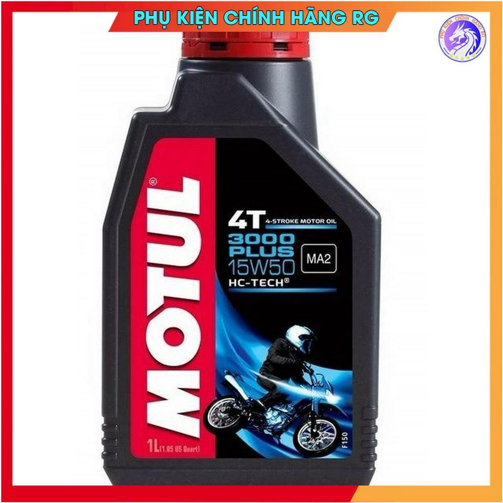 Nhớt Motul 3000 Plus 4T 20W50 dành cho xe số, tay côn