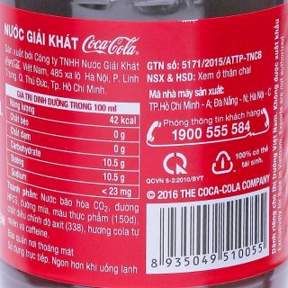 Nước ngọt Coca Cola 600ml