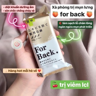 Xà phòng trị mụn lưng For Back