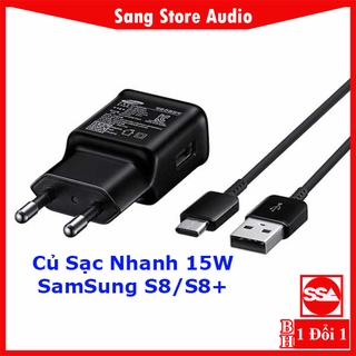 Củ sạc nhanh 15w samsung zin bóc máy galaxy s8/s8 plus - fast charge 3.0 - bảo hành 12 tháng lỗi 1 đổi 1