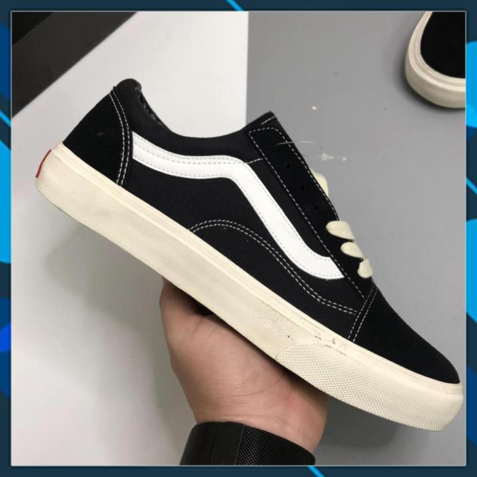 Giày Vans Old Skool Vault Đen Trắng Đi Học Đi Chơi Trượt Ván Full Size Nam Nữ (36-43)