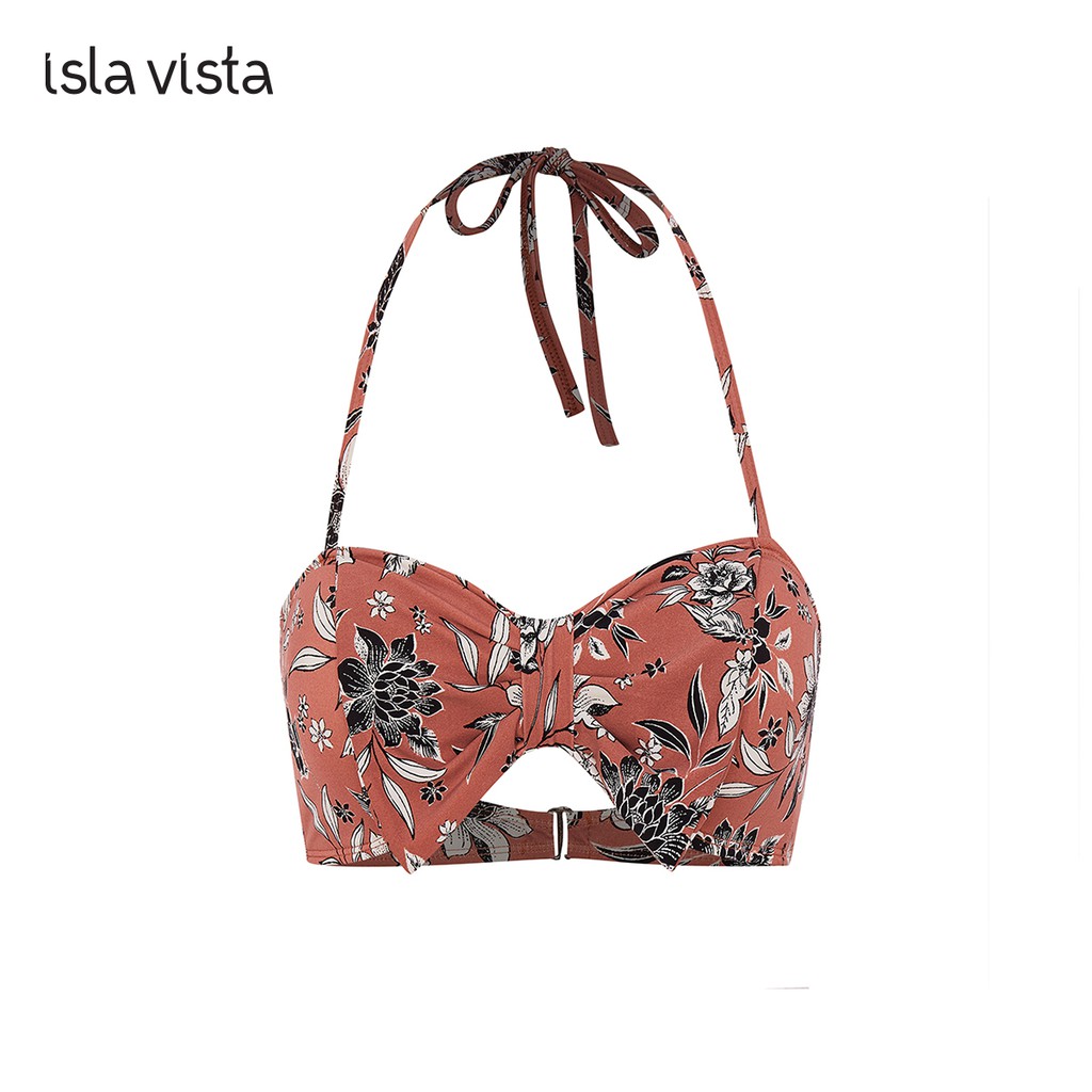 [Tặng túi Canvas] Set đồ bơi cúp ngực hình nơ Isla Vista IVWset006