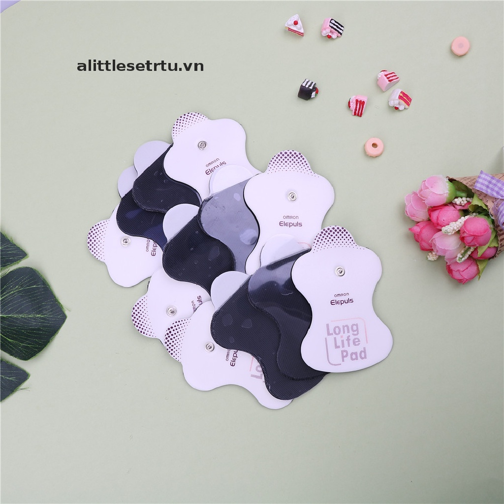 Bộ 12 Miếng Đệm Điện Cực Thay Thế Cho Máy Mát Xa Elepuls Long Life Pad