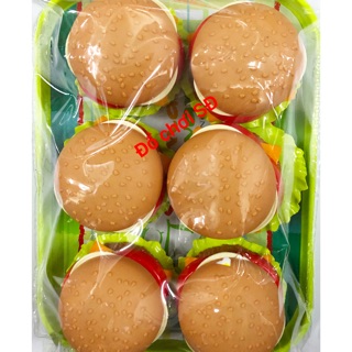 Đô chơi bánh hampager - bộ 6 cái