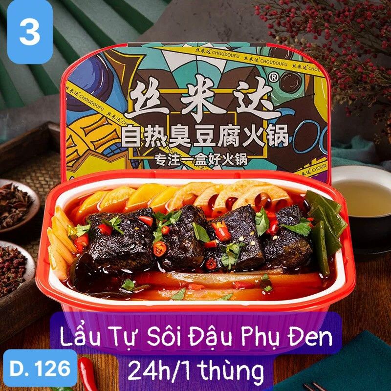 Lẩu tự sôi đậu phụ thúi siêu hấp dẫn