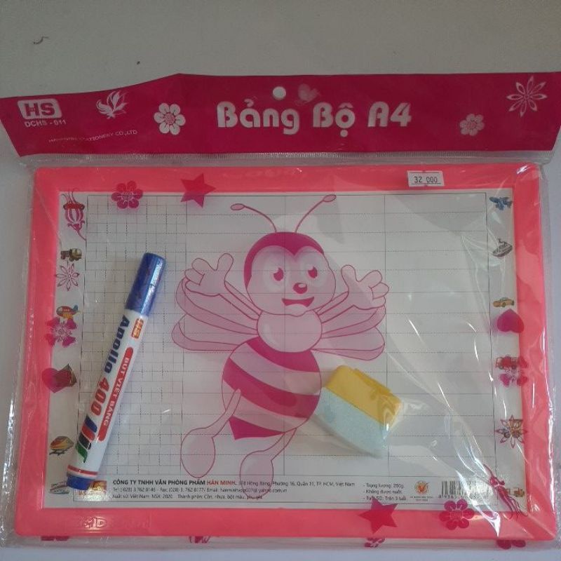 Bảng bộ A4 DCHS-011 Hán Minh