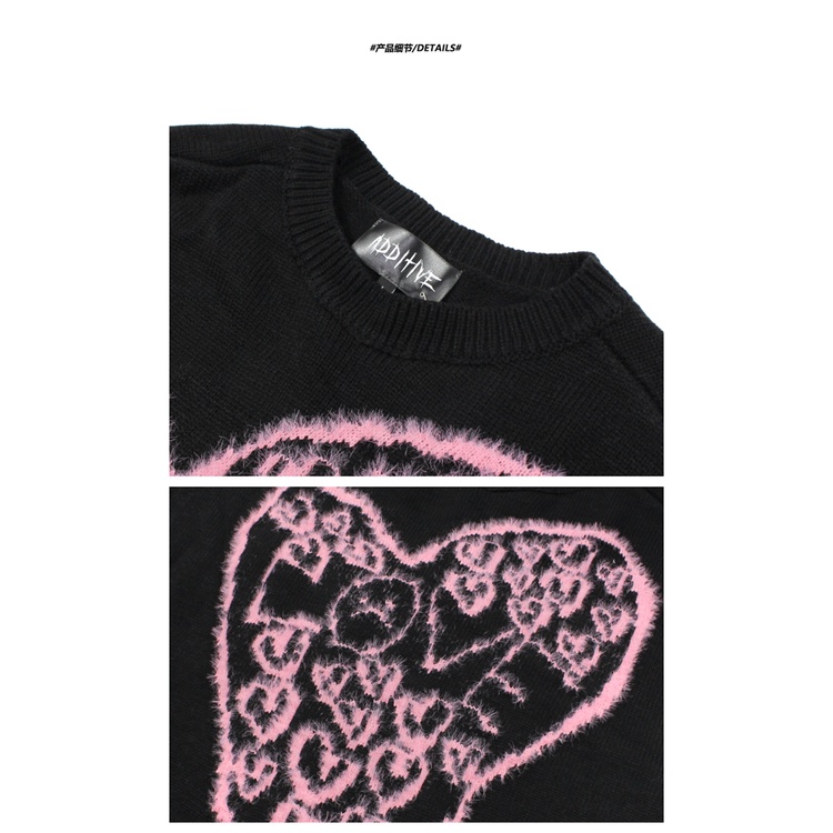 Áo len sweater RIP LIFE x HEART