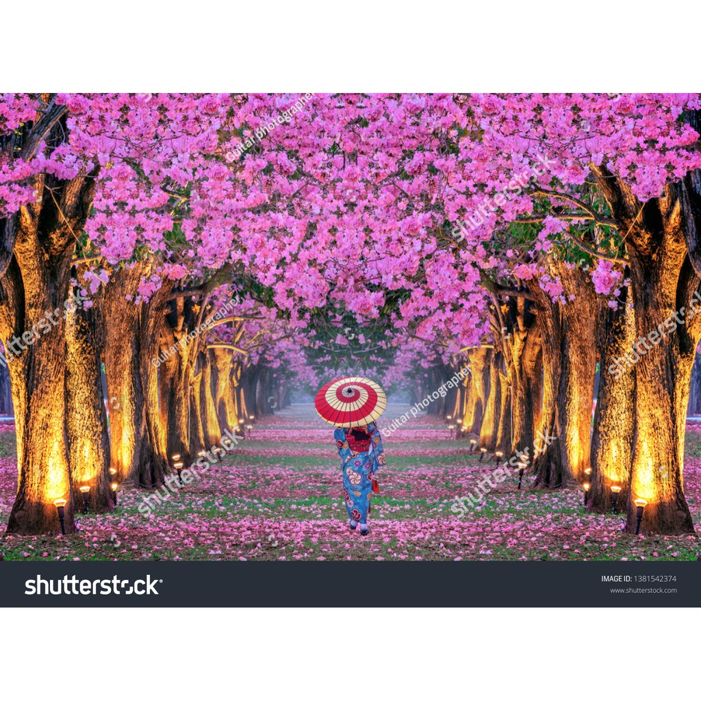 Tranh lụa 3d Phong Cảnh Nhật Bản PCNB-06