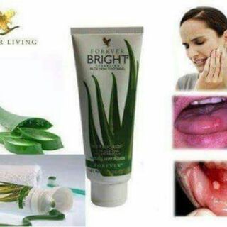 Combo 7 kem đánh răng FOREVER BRIGHIT lô hội (130g/tuýp)