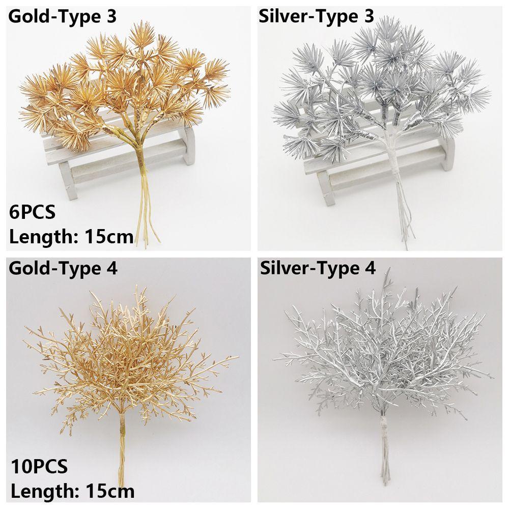 FAY Set 6 / 10 Nhánh Lá Thông Giả Trang Trí Giáng Sinh