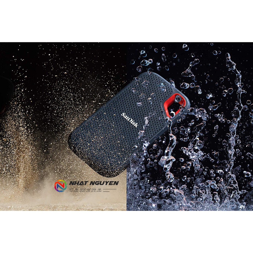 Ổ cứng di động gắn ngoài SSD Sandisk Extreme E60 - USB 3.1 Type-C 500GB/ 1TB/ 2TB | BigBuy360 - bigbuy360.vn