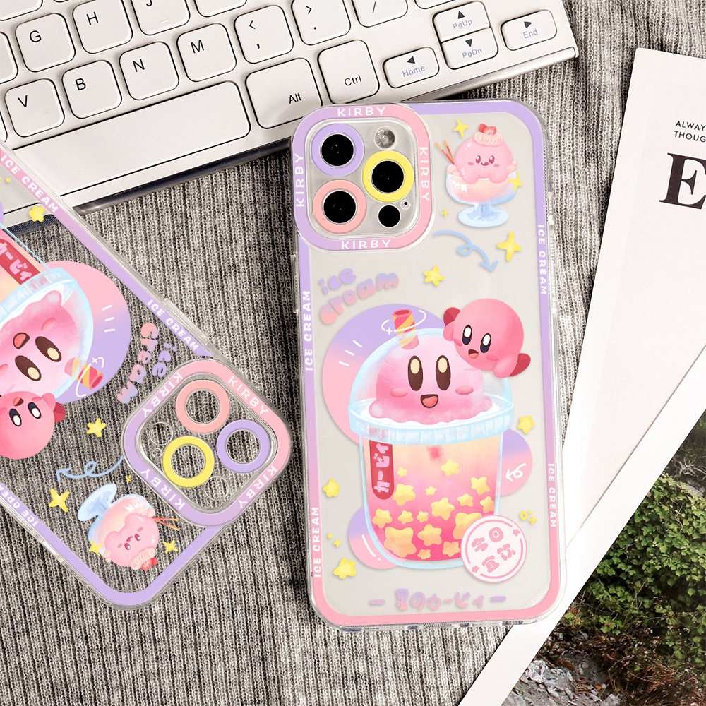 Ốp Điện Thoại Tpu Mềm Chống Sốc In Hình Trò Chơi Kirby Cho iPhone 11 12 13 pro max XS X XR XSMax 7 8 6 6s plus SE 2020