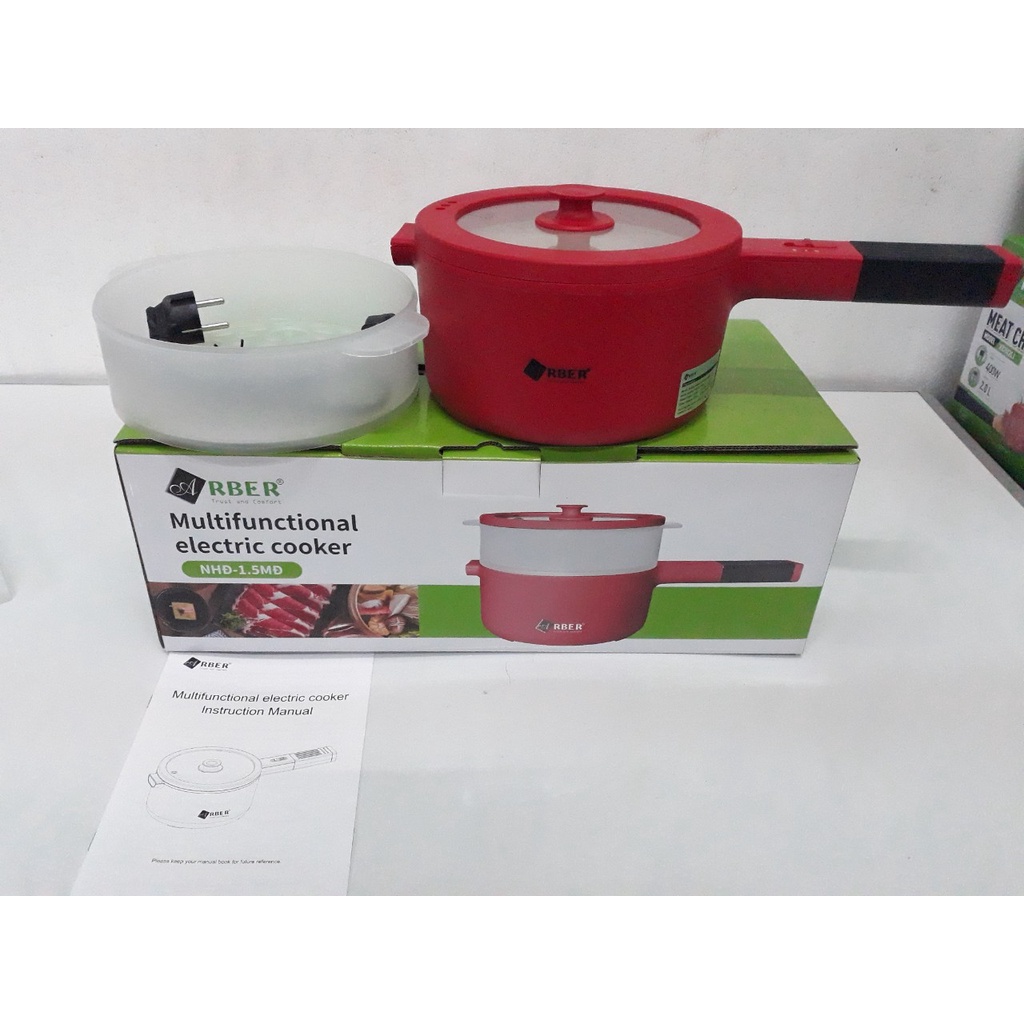 Nồi điện đa năng NHD1.5MD hàng chính hãng Arber bảo hành 12 tháng