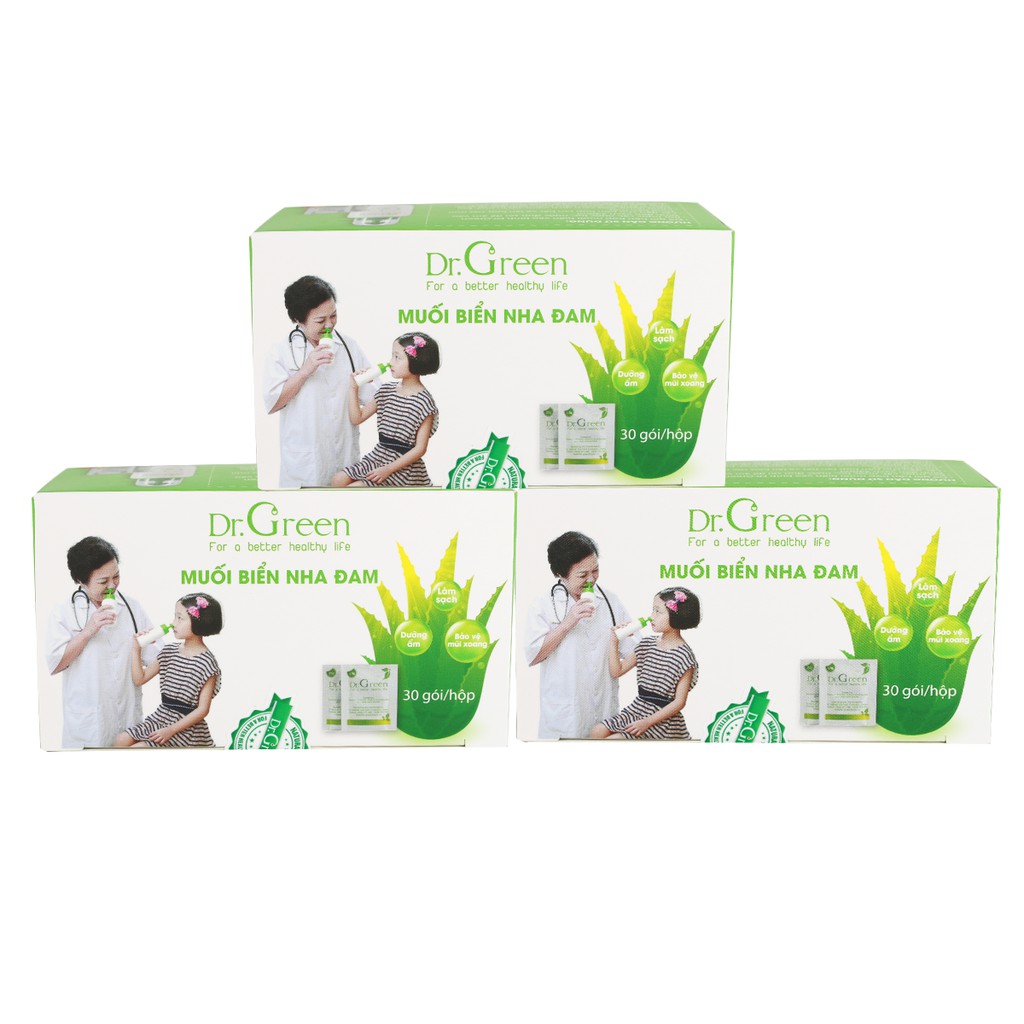 Bình Rửa Mũi Dr.Green ( Combo 1 Bình + 90 Gói Muối )