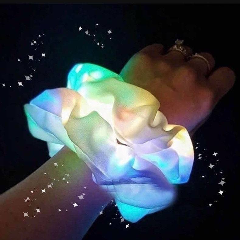 Dây buộc tóc có đèn LED phát sáng phong cách Hàn Quốc