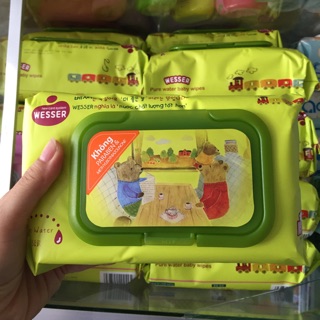 Khăn ướt Wesser không mùi