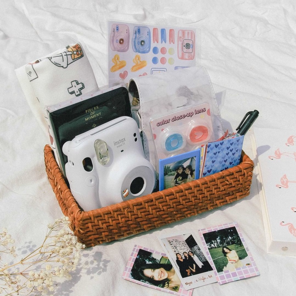 Combo Instax Mini 11 - BỘ MÁY và phụ kiện chụp ảnh lấy liền Fujifilm Instax Mini 11