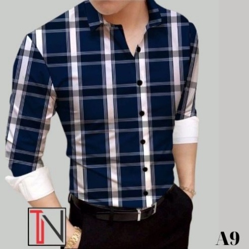 Big Sale Áo Sơ Mi Nam Dài Tay  ,Áo Sơ Mi Nam Hàn Quốc Vải Lụa  Hàn Chống Nhăn Cao Cấp - Petals_store