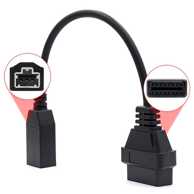 Dây Cáp Obd2 Cho Xe Honda 3pin Obd1 Adapter Obd2 Obdii 3 Pin Sang 16 Pin